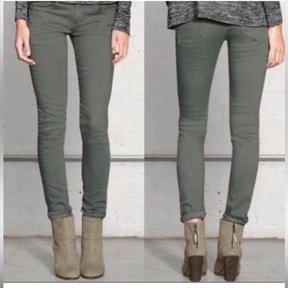rag & bone Denim - 𝅺WOMEN’S Rag & Bone low rise The Dre jeans color: Aged Sage size 27